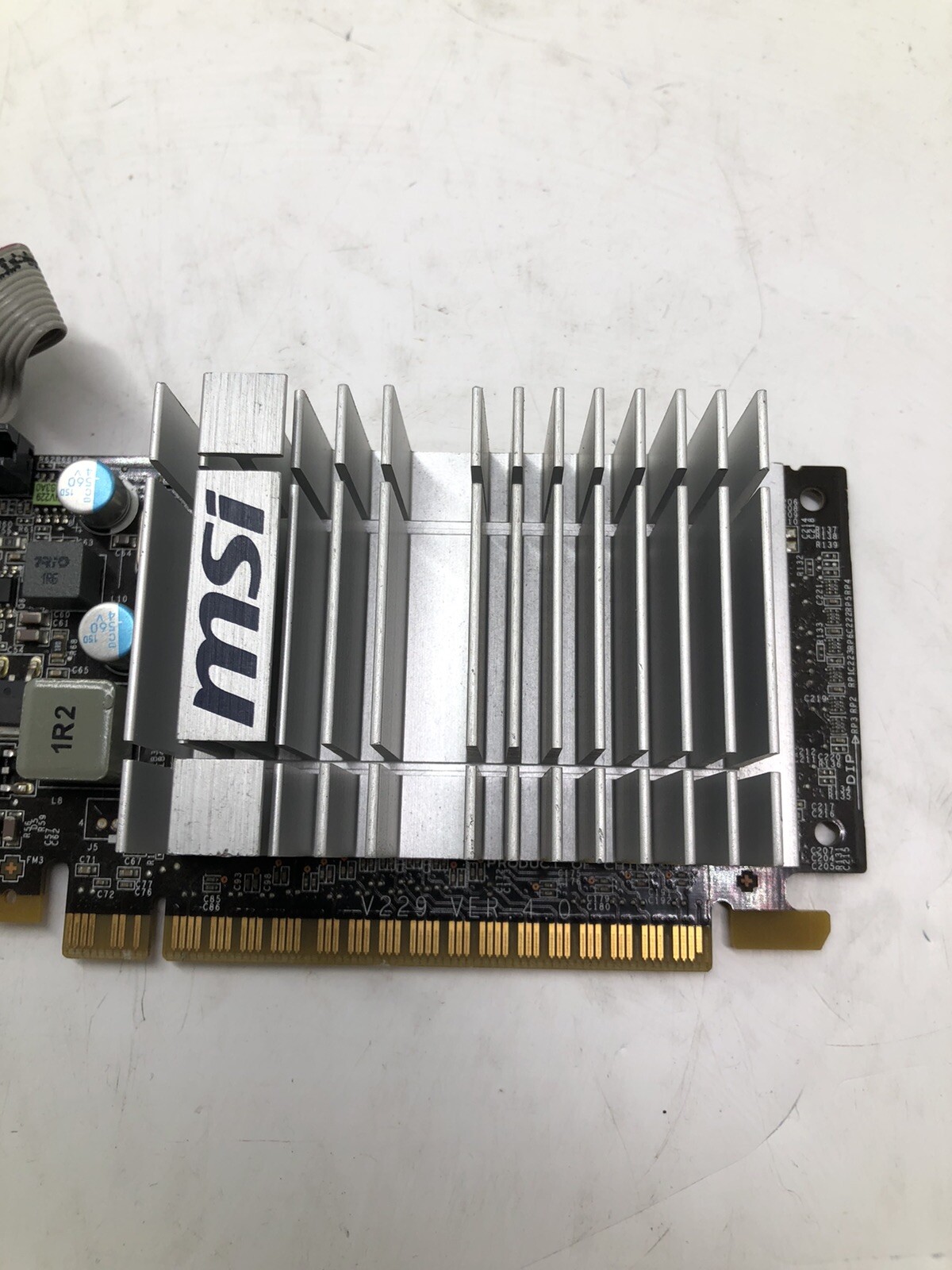 MSI GeForce 8400GS 512MB PCI-e silent graphics card, DVI HDMI VGA