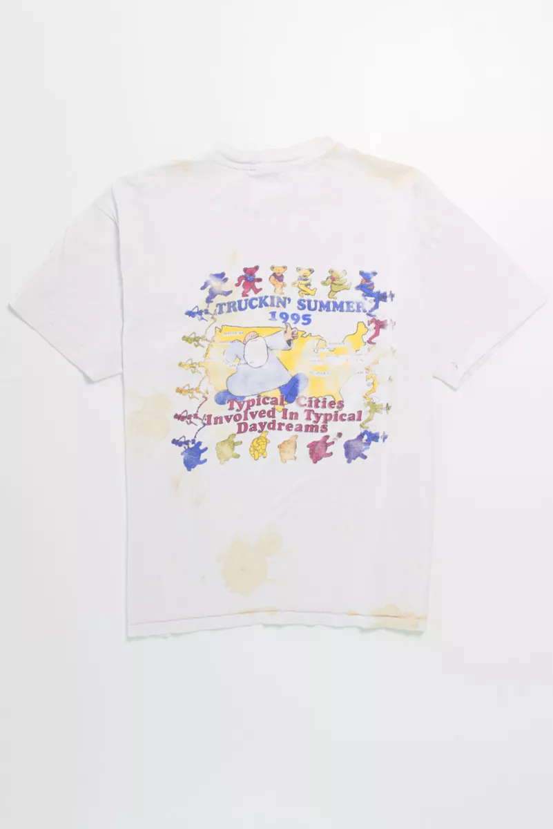 Vintage Grateful Dead 'Truckin Summer' 1995 Tour T-Shirt