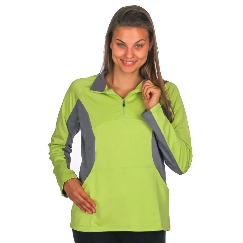 illumiNITE Reflective Half Zip Motiv Pullover for WOMEN - Image 2 of 4