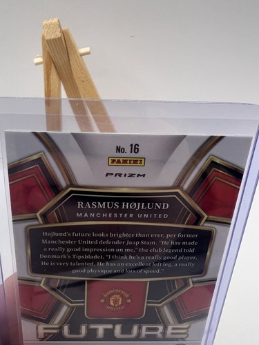 Panini EPL Select 2023-24 Rasmus Hojlund Prizm FUTURE #16 Manchester United - Bild 7 von 10