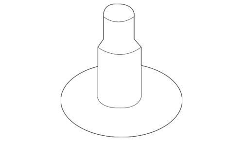 Remache de deflector para Ford 2013-2021 (N/P W716391-S300)