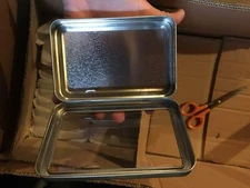 192 Rectangular Hinged Tin Boxes