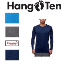 Hang Ten Men's Long Sleeve UPF 50 Sun Tee  E51