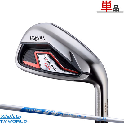 NEW HONMA T WORLD GS Iron #Sw(1Club) Wedge NS PRO Zelos Flex Stiff Single