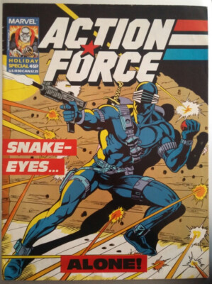 Action Force Holiday Special Marvel UK 1987 GI Joe