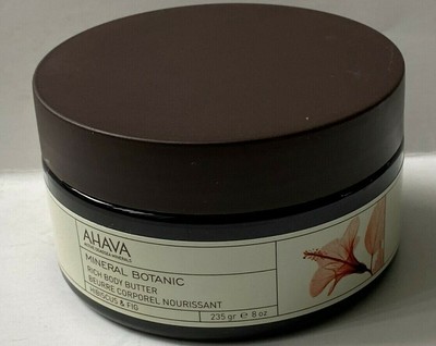 Ahava Minarel Botanic Hibiscus & Fig Rich Body Butter 8.0oz Read Listing New U/B
