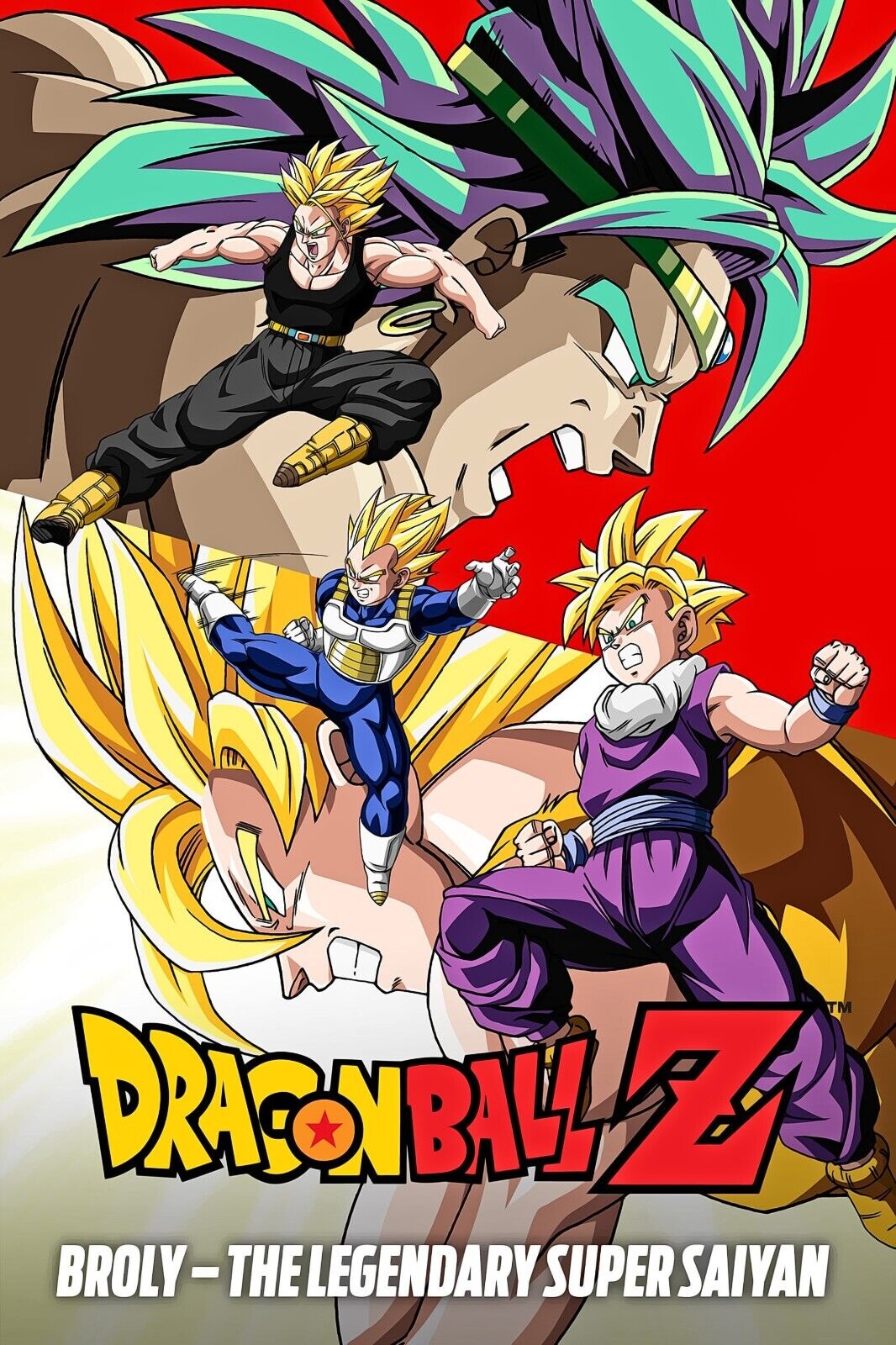 Poster dragon ball super broly anime version