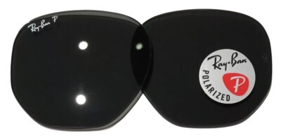 Ray Ban RB3548N Hexagonal Flat Polarized G15 Replacement Lenses 51 mm Authentic