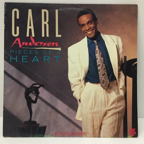 Carl Anderson ~ Pieces Of A Heart ~ vinyl LP (1990 GRP )