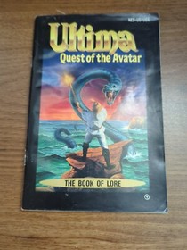 Ultima Quest Of The Avatar Game for NES Nintendo In Box with Map