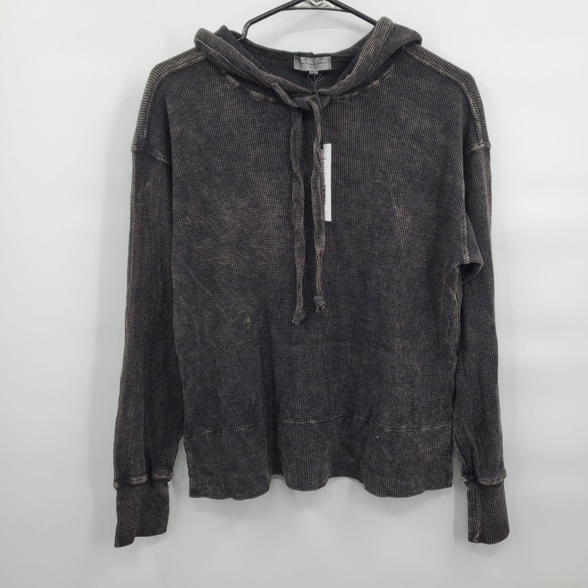 トップス melt the lady horoscope sweat star black Michael Stars Kylo Hoodie Women Size XS NWT Side Slits Acid