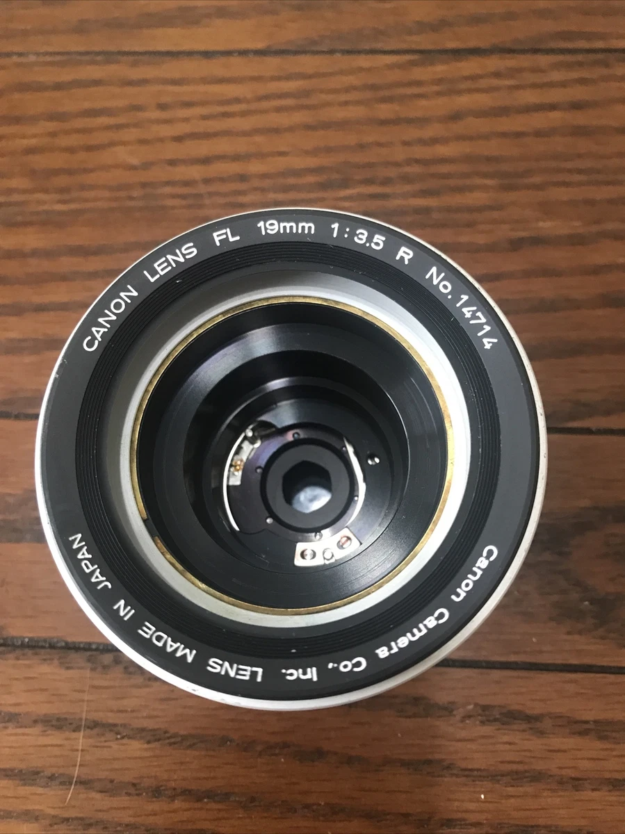 Canon FL f/3.5 Camera Lenses 19mm Focal for sale | eBay
