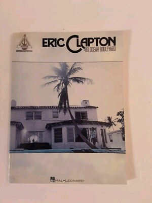 Eric Clapton 461 Ocean Boulevard Recorded Guitar Versions Book 1974