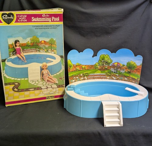Vintage 1970’s Sindy Swimming Pool Diving Board & Steps, Boxed | eBay UK