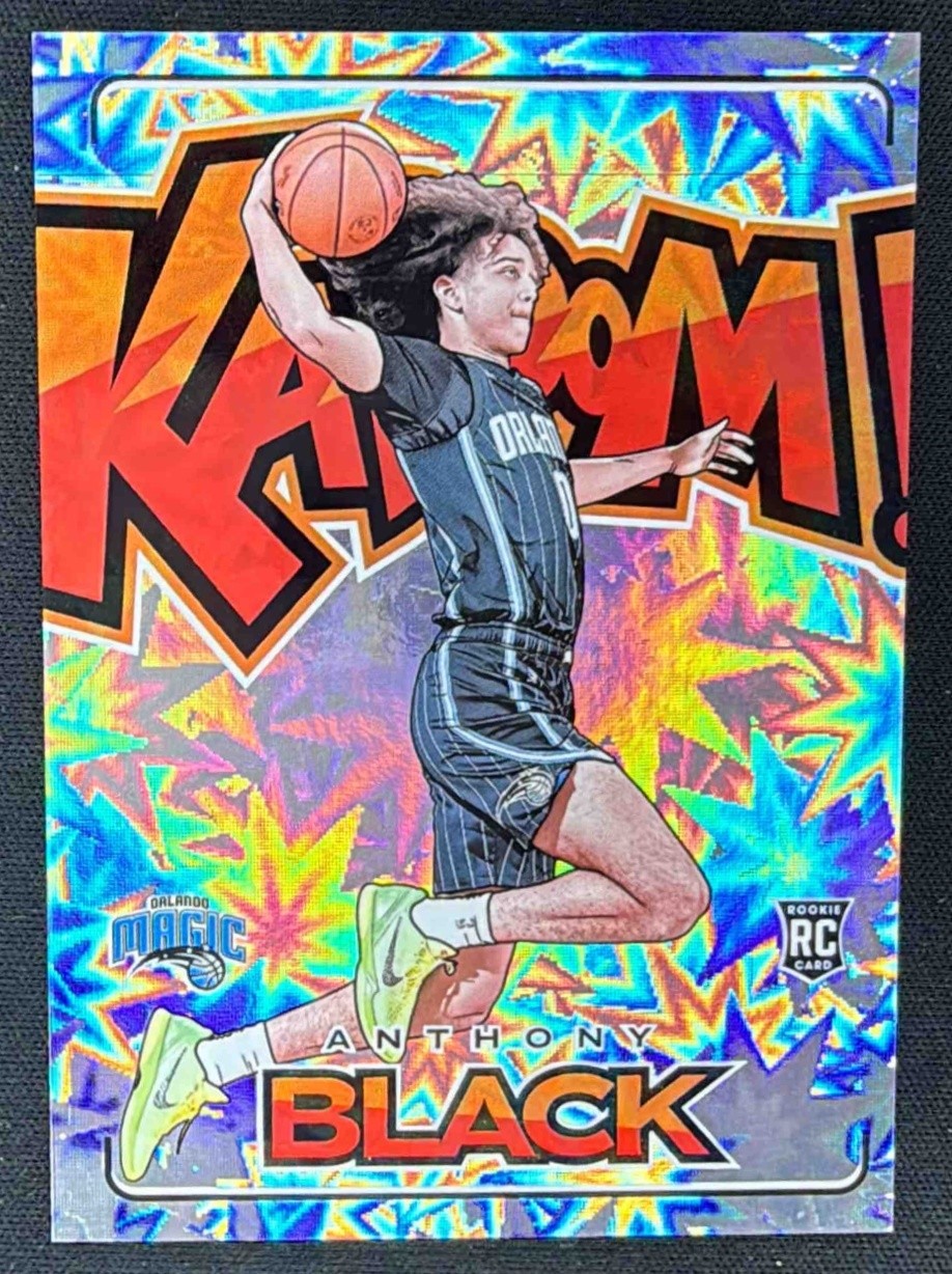 2023-24 Panini Crown Royale Anthony Black #23 Kaboom SSP RC Magic