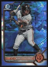 2022 Bowman Draft Sapphire Edition #BDC-129 Marco Luciano