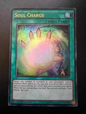 Seelenladung DRL3-DE051 Ultra Rare 1. Auflage Near Mint Yugioh