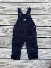 Oshkosh B  gosh 18 Months Corduroy Infant Overalls Navy Blue