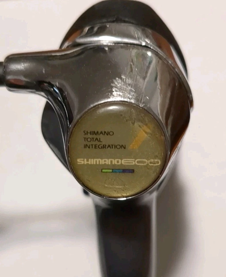 Rebuilt Shimano Ultegra 600 ST-6400 STI Shift Levers 2x8 Speed Tricolor Brifters - Image 3 of 4