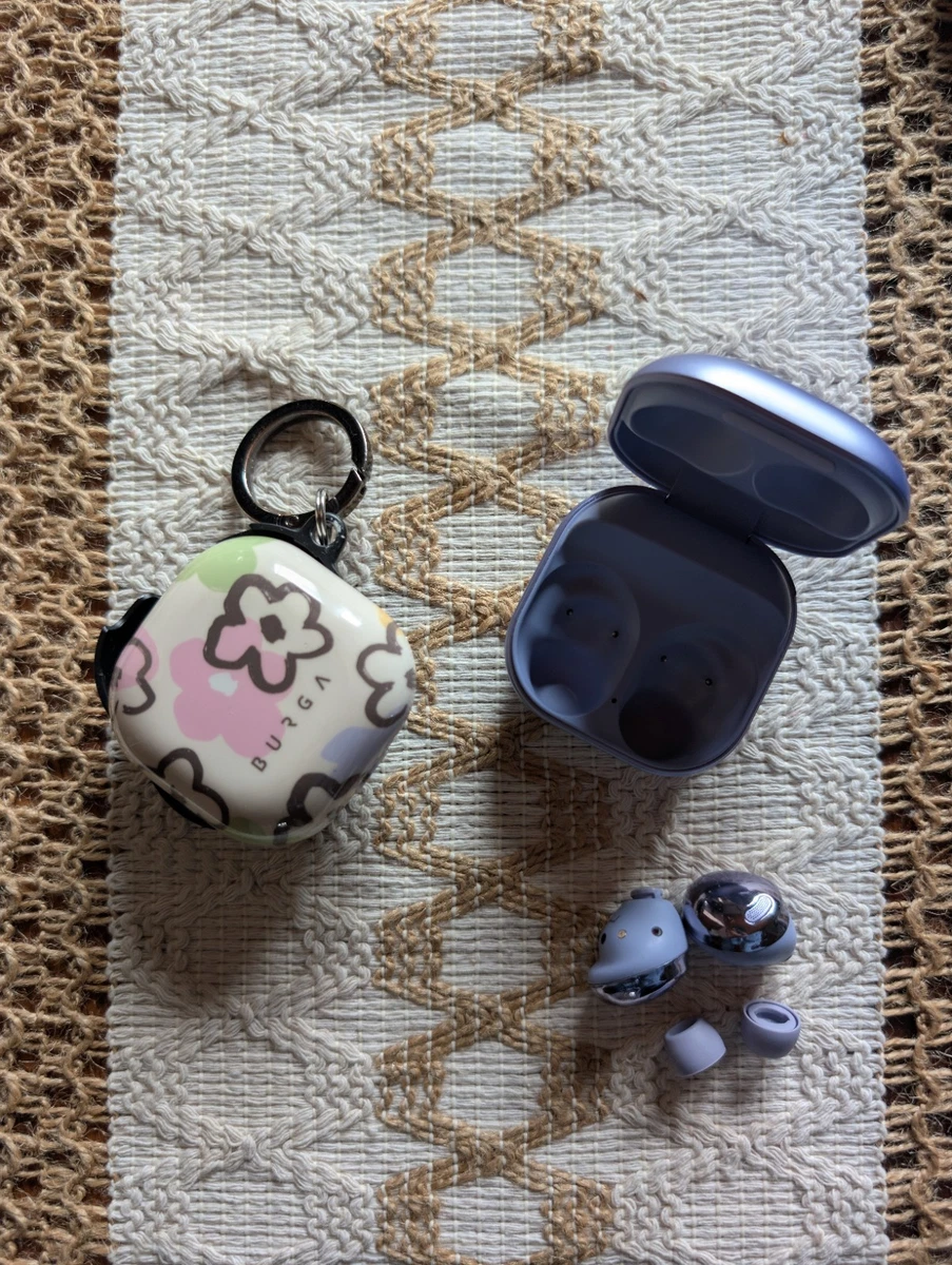 Samsung Galaxy Buds Pro púrpura incl. estuche de carga y funda protectora