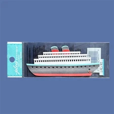 Vintage Jolee's Boutique EK Success 3-D Non Adhesive CRUISE SHIP Travel Vacation