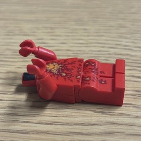 LEGO Ninjago Kai Minifigure NRG, Rise of the Snakes, Ninjago Torso Crack