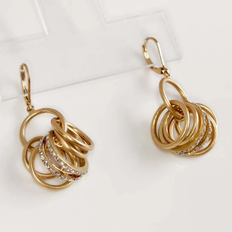 Новый Cabi петли заявление падение серьги ретро женщин вечеринки отпуск ювелирных изделий подарок - Изображение 3 из 4