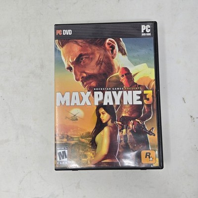 Max Payne 3 PC DVD-ROM Rockstar Games Action Shooter with Manual
