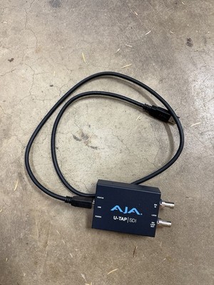 AJA U-TAP USB 3.1 Gen 1 Powered SDI Capture Device