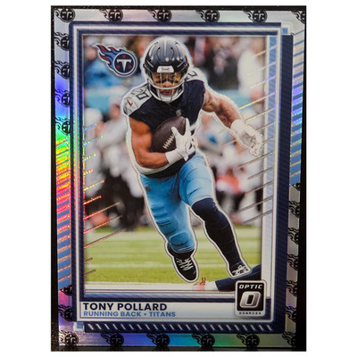 2025 Panini Donruss Optic - Tony Pollard Team Logo 15/32 #181 Titans
