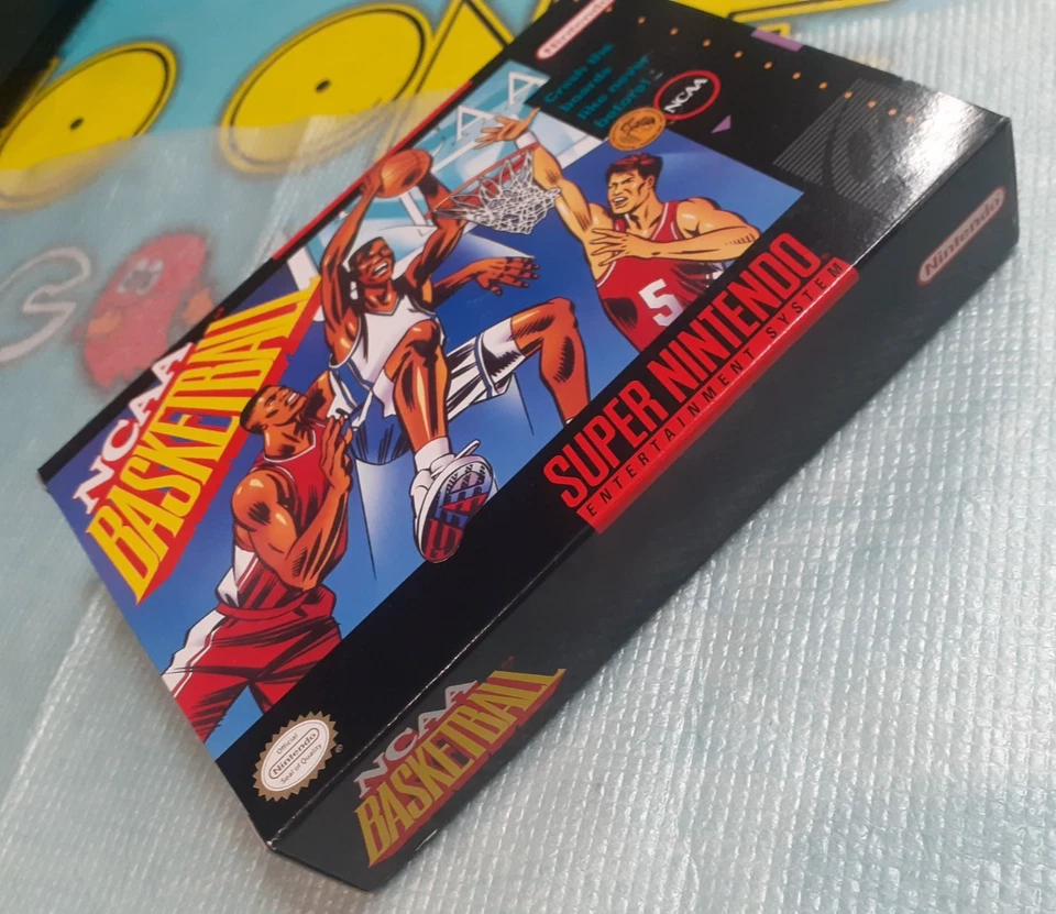NCAA Basketball  Super Nintendo NTSC/Usa Nuovo Originale 100% - Immagine 2 di 4