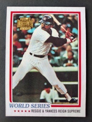 2001 Topps Archives - Reggie Jackson #225 - Free Shipping - New York Yankees