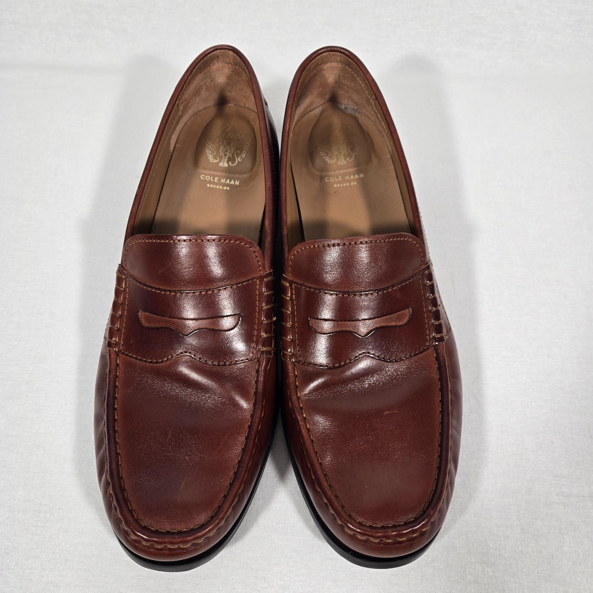 COLE HAAN  American Iconic Heritage Classic Brown Penny  Loafers Men\'s Size12 M. COLE HAAN American Iconic Heritage Classic Brown Penny  main image 4