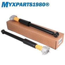 2x STOßDÄMPFER +DOMLAGER SERVICE KIT HINTEN FÜR AUDI SEAT IBIZA SKODA VW POLO 9N