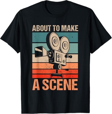Funny Short Film Writer Movie Maker Cinematographer Editor Gift Unisex T-Shirt