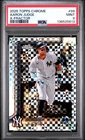 2025 Topps Chrome X-Fractor #99 AARON JUDGE - NY Yankees - PSA 9 Mint