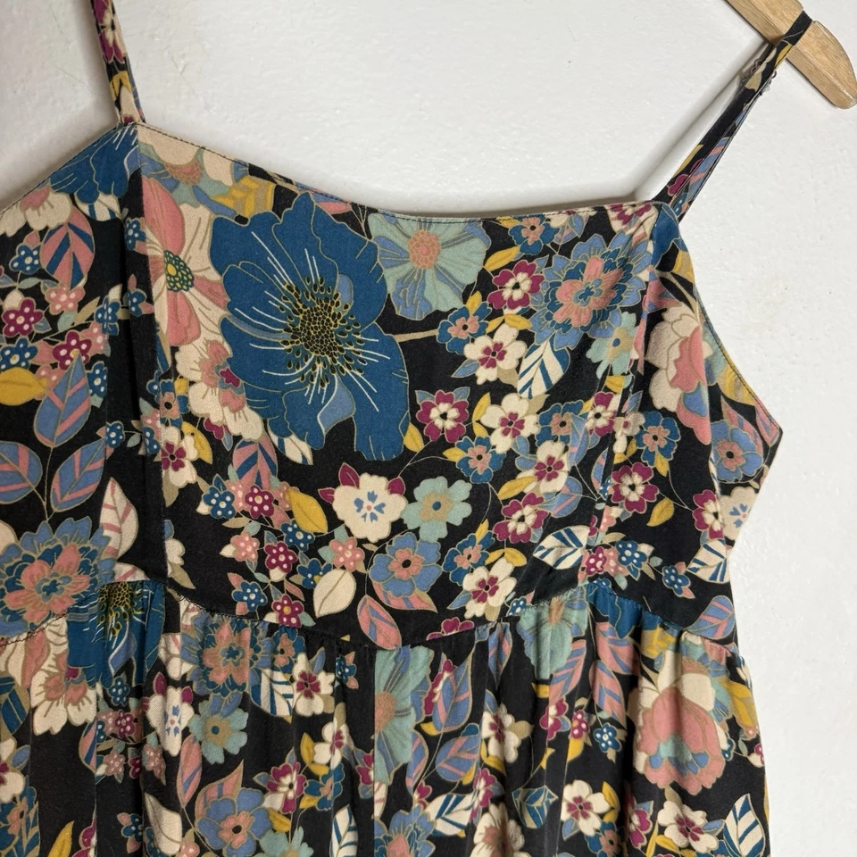 Mono Natural Life Bailey Pierna Ancha Rosa Petunia Mujer XL Viscosa Boho Floral Foto 2 de 4