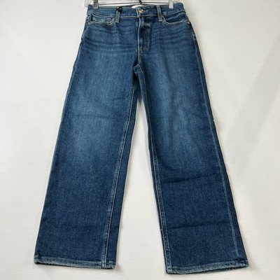 PAIGE Anessa High-Rise Straight Jeans Women's Size 26P Arpeggio