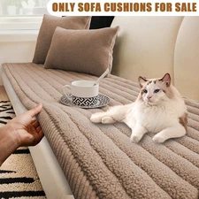 Lambskin super soft plush sofa cover, anti-slip sofa cover, protective cover