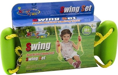 Real Action Schaukelset für Unisex - Schaukelset mit zwei Seilen