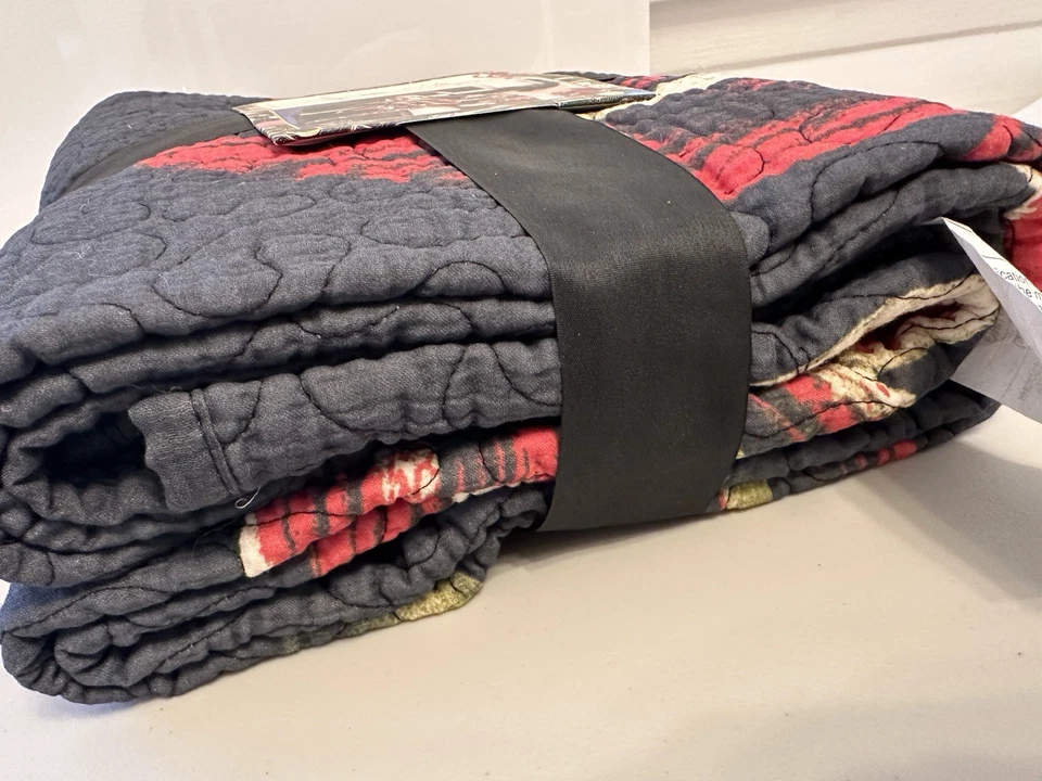 Manta Acolchada John Derian Target Edredón Amaryllis Nueva Con Etiquetas 2025 Nueva Con Etiquetas Foto 2 de 4