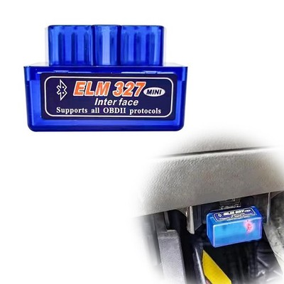 Mini ELM327 OBDII Car Auto Diagnostic Scanner, Professional Car Bluetooth Fai...