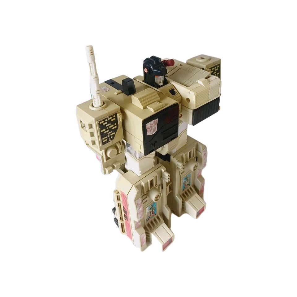 Transformers G1 Metroplex Action Figure 1985 Hasbro Vintage Incomplete - Image 2 of 4