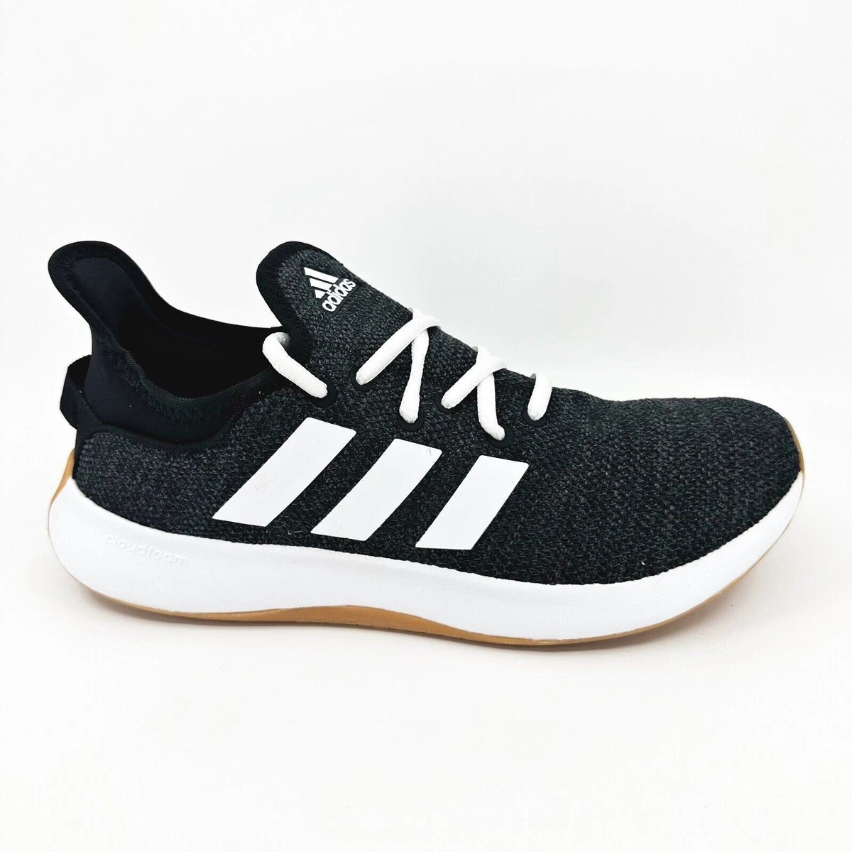 adidas gazelle silver green womens adidas Runfalcon 3.0 Cloudfoam Running Shoes | White/Black main image 1