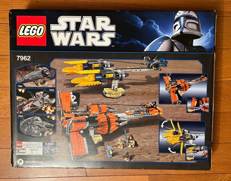 *NUEVO* LEGO Star Wars Anakin & Sebulba’s Podracers #7962 Foto 2 de 3