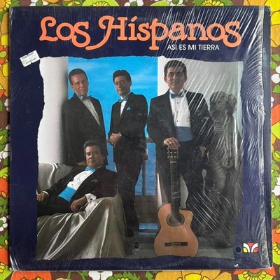 Los Hispanos Asi Es Mi Tierra Vinyl LP Record Puerto Rico Import VG