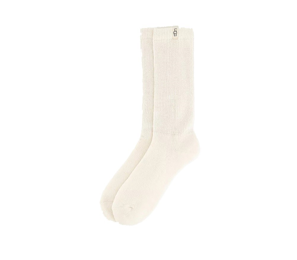 UGG Women's Shealy Cozy Crew Sock, Nimbus, O/S