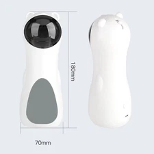 Cat Laser Toy, Automatic Rotating Laser Pointer for Cats, Usb/Battery Charging O