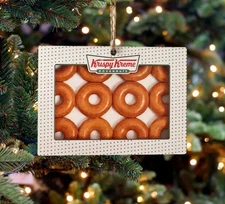Krispy Kreme Christmas Acrylic Ornament Doughnuts Lover Gift Ornament