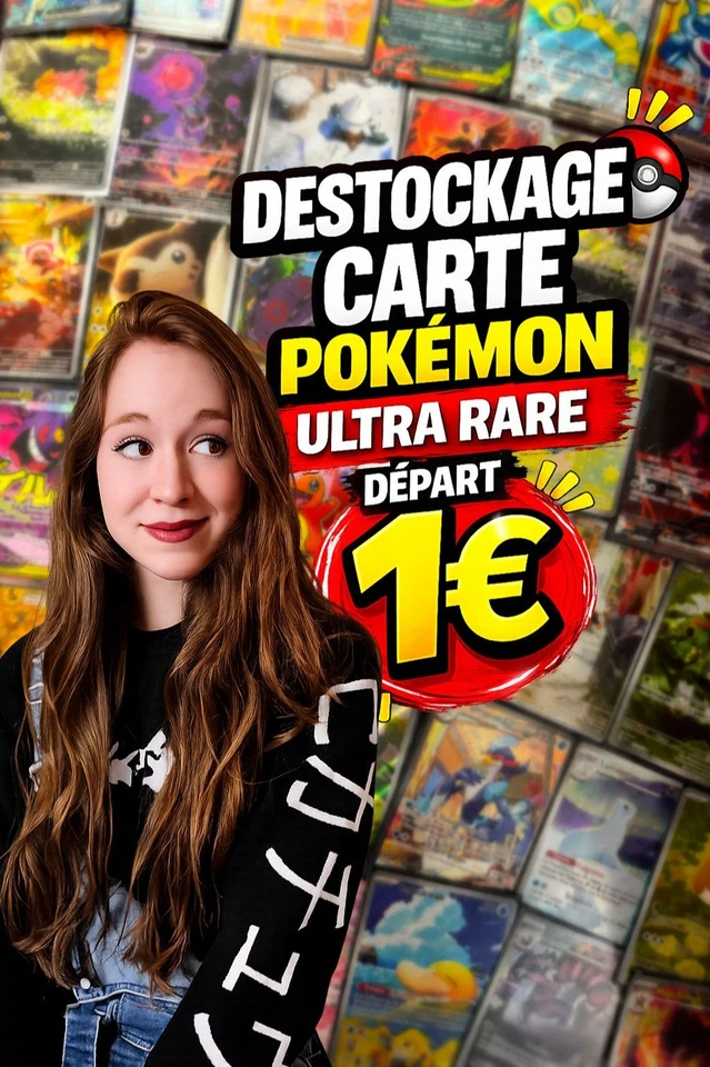 DESTOCKAGE CARTES POKEMON ULTRA RARE !